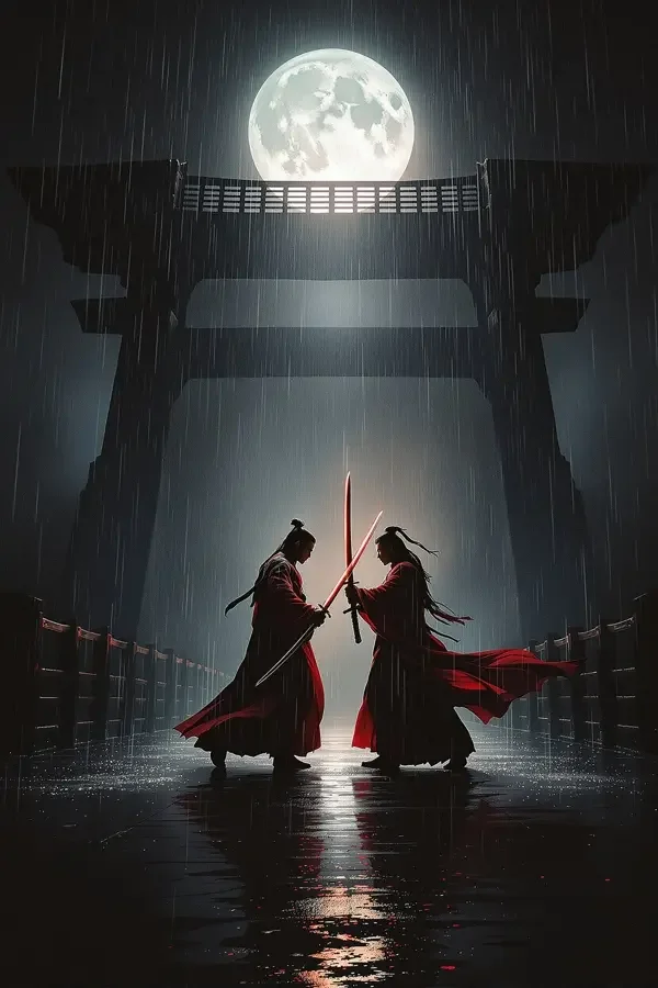 江湖夜雨 武侠 动作 电影海报